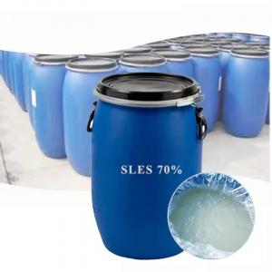 china supply price chemicals raw Material SLES 70% Sodium Lauryl Ether Sulfate texapon n70