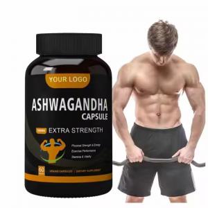 pure herbal Organic supplements ashwagandha root extract ksm-66 ashwagandha Capsules