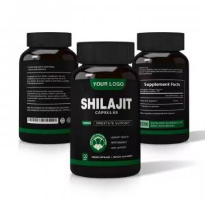 private label natural organic extract shilajit resin tablets pure himalayan shilajit capsule