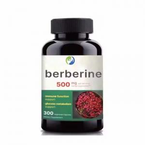 Herbal extract 400mg 500 mg Berberine Hydrochloride HCL Supplements berberine capsules