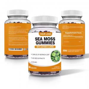 private label supplement irish seamoss ashwagandha gummy organic sea moss gummies